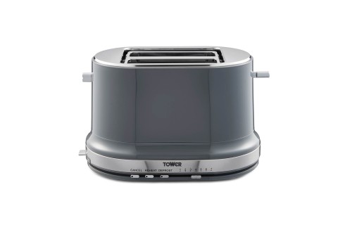 Tower Belle 2 Slice Toaster - Graphite Grey